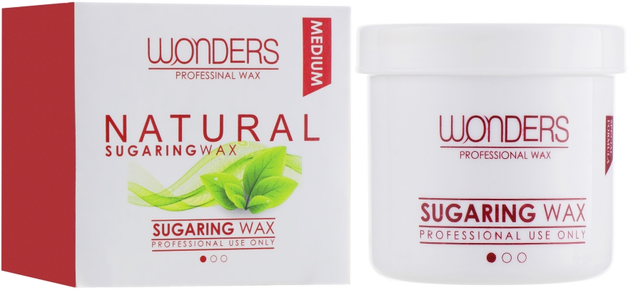 Цукрова паста для шугарингу "Medium" - Wonders Natural Sugaring Wax