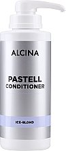 Кондиционер для ухода и восстановления цвета светлых волос - Alcina Pastell Ice-Blond Conditioner — фото N3