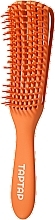 Щетка для вьющихся волос, оранжевая - Taptap — фото N2