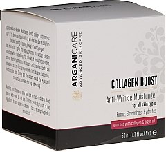 Зволожувальний крем від зморщок - Arganicare Collagen Boost Advanced Anti-Wrinkle Moisturizer — фото N2