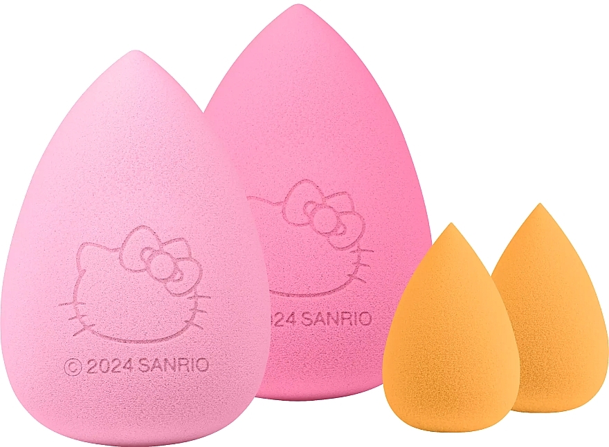 Набір спонжів для макіяжу - Essence Hello Kitty Beauty Sponge Set (sponge/4pcs) — фото N1