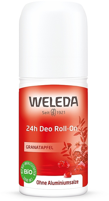 Дезодорант шариковый "Гранат" - Weleda 24h Garnet Deodorant Roll-On