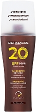 Защитный лосьон для ускорения загара - Dermacol Tan Booster Sun Milk SPF 20 — фото N1