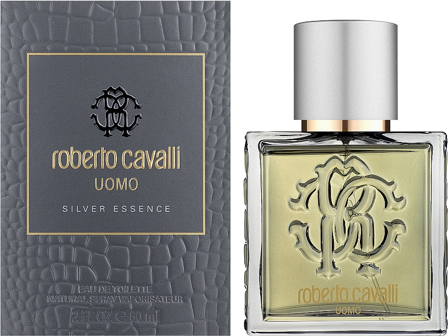 Roberto cavalli uomo sales silver essence