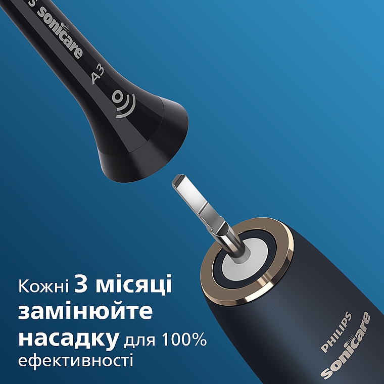 Насадки для зубної щітки - Philips HX9092/10 A3 Premium All-in-1 Black — фото N7