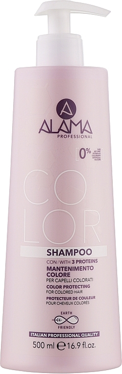 Шампунь для окрашенных волос - Alama Color Shampoo — фото N1