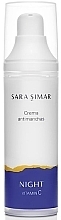 Парфумерія, косметика Нічний крем проти пігментних плям - Sara Simar Anti-Dark Spot Night Cream