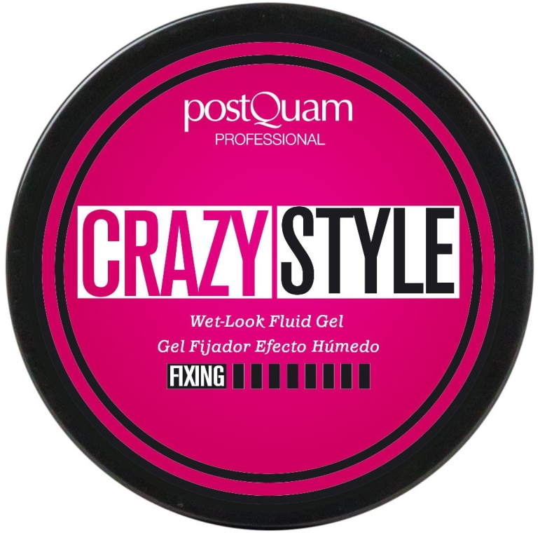 Фіксувальний гель із ефектом мокрого волосся - PostQuam Extraordinhair Crazy Style Wet Look Fluid Gel — фото N1
