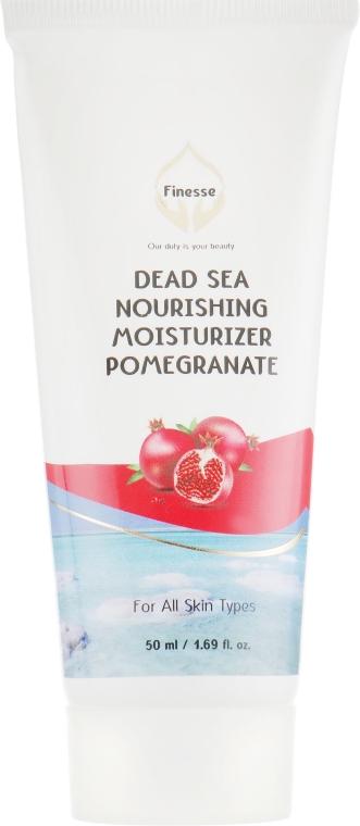 Питательный и увлажняющий крем с экстрактом граната - Finesse Dead Sea Pomegranate Nourishing Moisturizer Tube