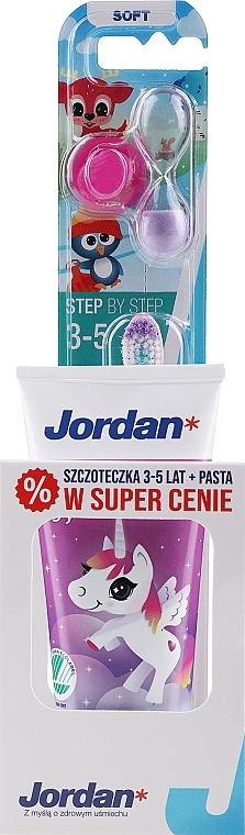 Набір з бембі - Jordan (toothbrush/1pc + toothpaste/50ml) — фото N1