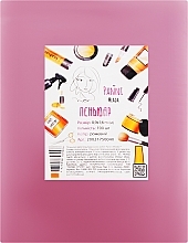 Парфумерія, косметика Пеньюари для перукарських робіт 0,9х1,6 м, поліетилен, рожевий, 100 штук - Panni Mlada
