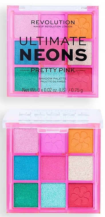 Палетка теней - Makeup Revolution Artist Collection Ultimate Neon Palette — фото N2