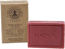 Духи, Парфюмерия, косметика Твердое туалетное мыло "Марокканская роза" - Natava Toilet Bar Soap