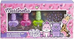 Духи, Парфюмерия, косметика УЦЕНКА Набор - Martinelia My best Friends Mini Manicure Set *