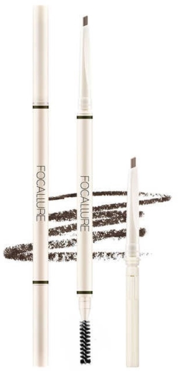 Автоматичний олівець для брів 3 в 1 - Focallure Eyebrow Pencil 3in1 — фото N1