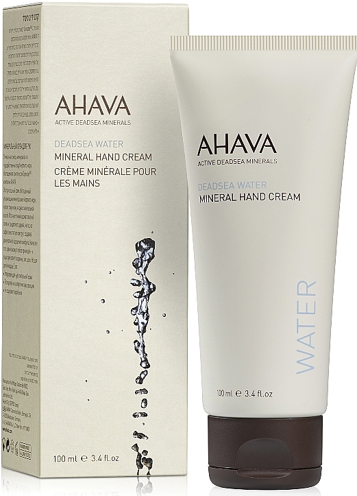 ПОДАРУНОК! Мінеральний крем для рук - Ahava Deadsea Water Mineral Hand Cream (пробник) — фото N1