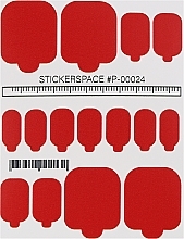 Дизайнерские наклейки для педикюра "Wraps P-00024" - StickersSpace — фото N1