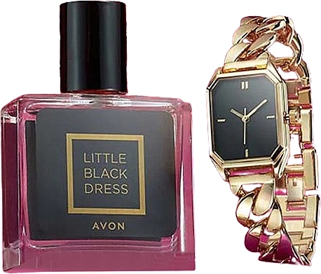 Avon Little Black Dress - Набір (edp/30ml + watch) — фото N1
