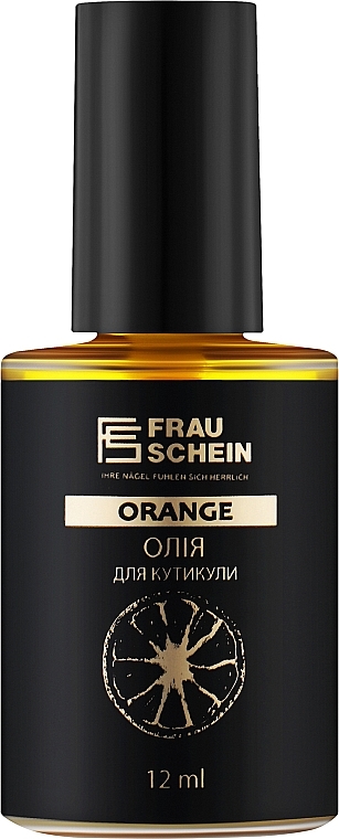 ПОДАРУНОК! Олія для кутикули "Апельсин" - Frau Schein Cuticle Oil Orange — фото N1
