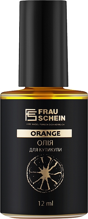 ПОДАРОК! Масло для кутикулы "Апельсин" - Frau Schein Cuticle Oil Orange — фото N1