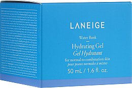 Зволожувальний гель для нормальної та комбінованої шкіри - Laneige Water Bank Hydrating Gel — фото N1