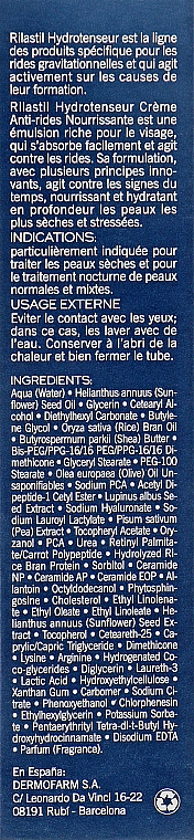 Живильний крем для обличчя проти зморщок для обличчя - Rilastil Hydrotenseur Nourishing Cream — фото N3