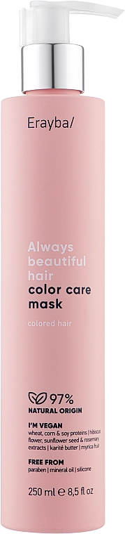 Маска для фарбованого волосся - Erayba ABH Color Care Mask — фото N1