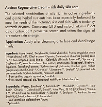 Відновлювальний денний крем - Apeiron Regenerating Day Cream — фото N3
