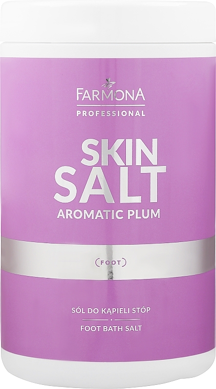 Сіль для ванн для ніг "Ароматна слива" - Farmona Professional Skin Salt Forest Fruits Foot Bath Salt — фото N1