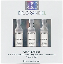 Парфумерія, косметика Ампульний концентрат з AHA-кислотами «Альфа-ефект» - Dr. Grandel AHA Effect Ampoule