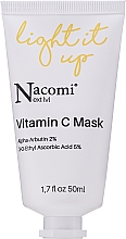 Духи, Парфюмерия, косметика Осветляющая маска с витамином С - Nacomi Next Level Vitamin C Mask 