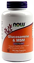 Капсули "Глюкозамін і МСМ" - Now Foods Glucosamine & MSM — фото N1