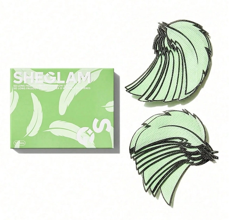 Наліпки для повік "Листочок" - Sheglam So Long Fallout Birdie Eyeshadow Sticker — фото N1