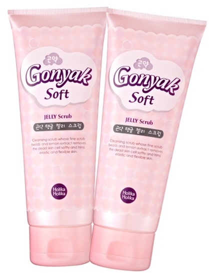 Мягкий скраб с корнем конняку - Holika Holika Gonyak Soft Jelly Scrub