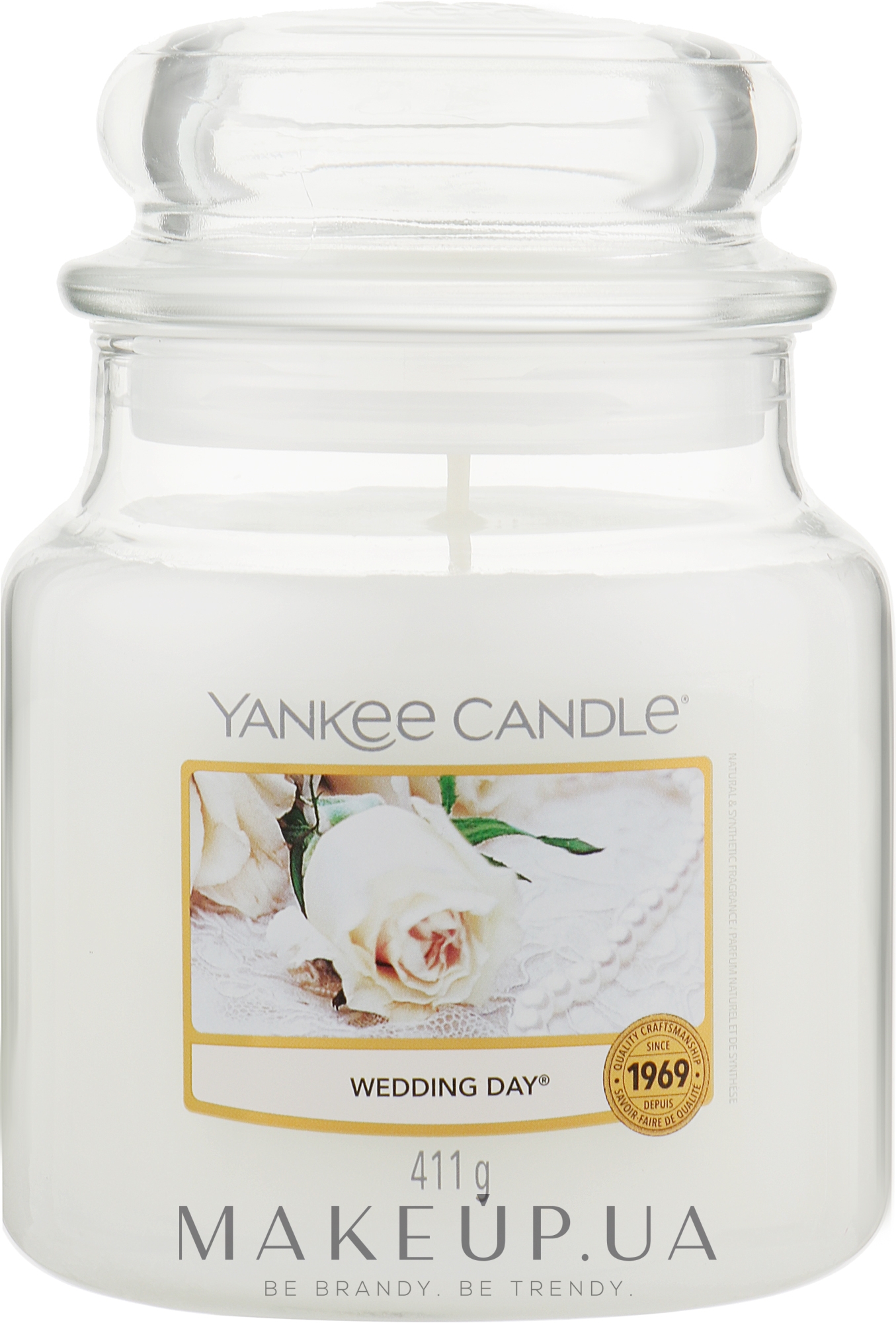 Ароматическая свеча "День свадьбы" в банке - Yankee Candle Jar Wedding Day — фото 411g