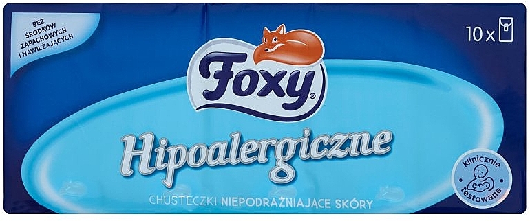 Гипоаллергенные салфетки - Foxy Hypoallergenic Wipes — фото N1