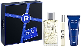 Духи, Парфюмерия, косметика Rochas Eau de Rochas Homme - Набор (edt/100ml + sh/gel/100ml + edt/20ml)