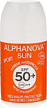 Парфумерія, косметика Сонцезахисний крем з роликовим аплікатором - Alphanova Sun Roll On Sport SPF 50+