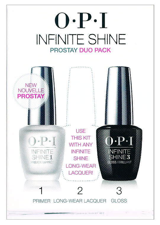 Набор, IST10+IST30 - OPI Infinite Shine Duo Pack (polish/2*15/ml) — фото N1