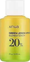 Парфумерія, косметика Освітлювальна сироватка для обличчя - Anua Green Lemon Vita C Blemish Serum