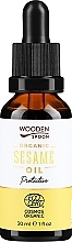 Парфумерія, косметика Олія кунжутна - Wooden Spoon Organic Sesame Oil