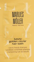 Шампунь с экстрактом черной икры - Marlies Moller Luxury Golden Caviar Hair Bath (пробник) — фото N1