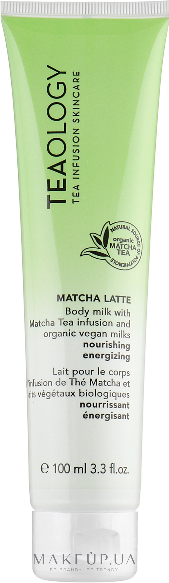 Молочко для тіла - Teaology Matcha Latte Body Milk — фото 100ml