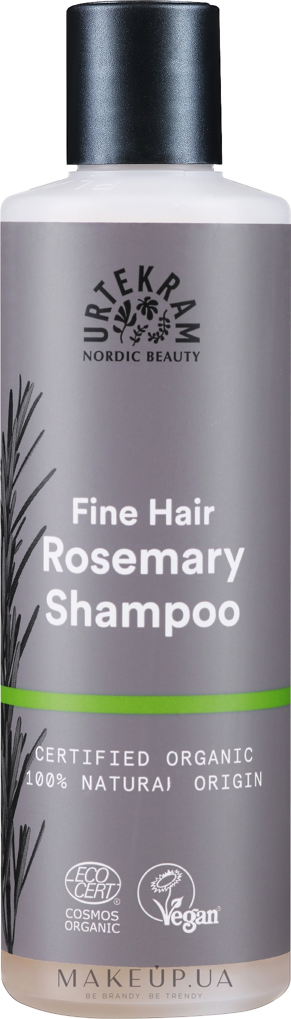Шампунь -Urtekram Rosmarin Fine Hair Shampoo — фото 250ml