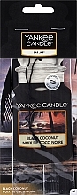 Парфумерія, косметика Ароматизатор для автомобіля - Yankee Candle Car Jar Black Coconut Air Freshener