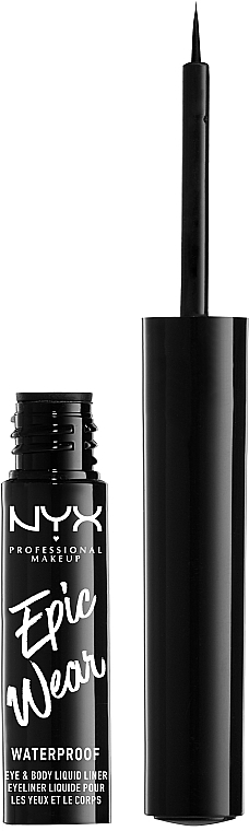 Жидкий лайнер для век и тела - NYX Professional Makeup Epic Wear Metallic Liquid Liner — фото N2