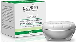 Кремовий дезодорант спорт "7 днів" - Lavilin 7 Day Underarm Deodorant Cream Sport — фото N1
