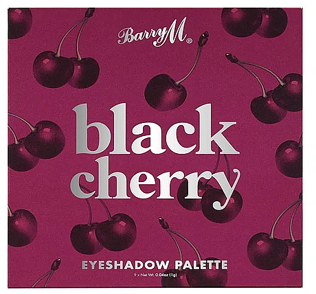 Палетка тіней для повік - Barry M Black Cherry Eyeshadow Palette — фото N2