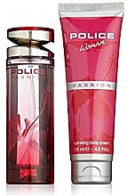 Парфумерія, косметика Police Passion Woman - Набір (edt/100ml + b/cr/125ml)