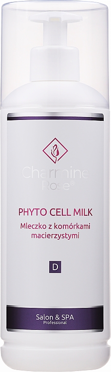 Молочко для зняття макіяжу зі стволовими клітинами - Charmine Rose Phyto Cell Milk — фото N1